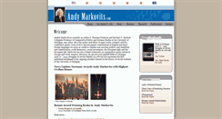 Desktop Screenshot of andymarkovits.com